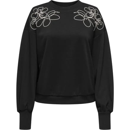 relaxed fit sweatshirt van katoenmix model 'BROOKE'