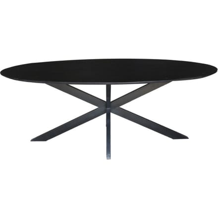 Livingfurn eetkamertafel oslo ovaal acasia hout 210 cm