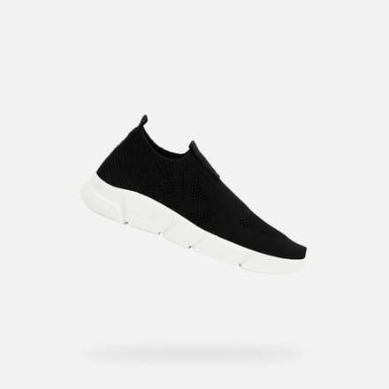 GEOX ARIL TIENERS Sneakers - ZWART - Maat 32
