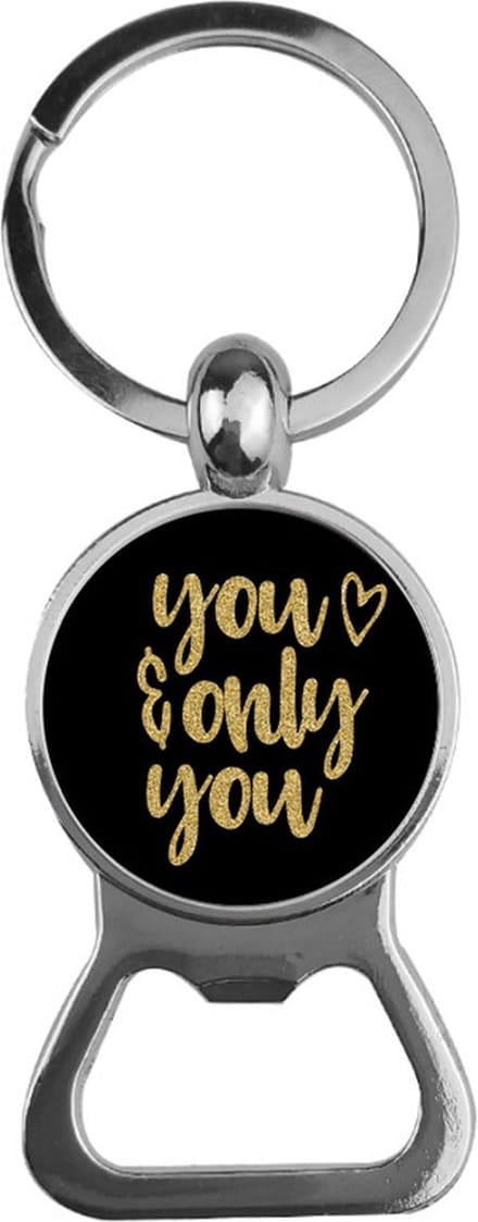 Bieropener Glas - You & Only You