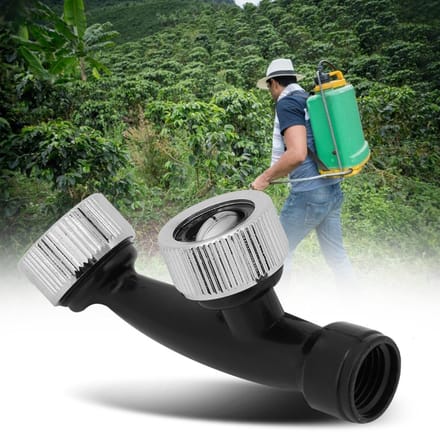 Superbrede MisT-spuitkop Hogedruk Landbouwvernevelaar Waterzuinig Irrigatie gray