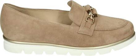 Hassia - 301552 - Instappers - Kleur: Wit/beige - Maat: 42