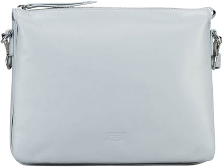 JOST Leren schoudertas Arva Shoulder Bag Misty Blue blauwgrijs
