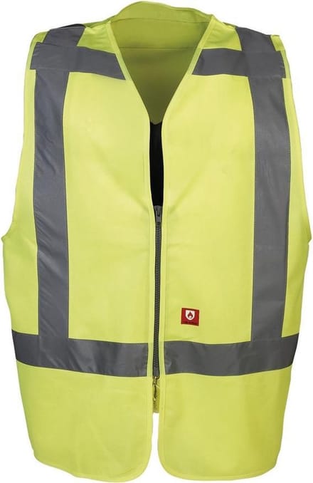 Sioen Solaka Signalisatie gilet Fluo Geel maat M