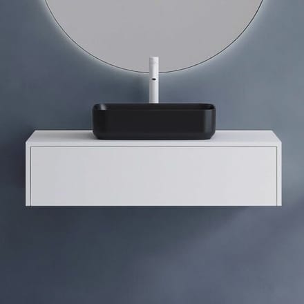 Megabad Profi Collection Art washbasin console 100 cm with 1 drawer 21MF1001100I