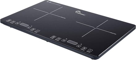 Draagbare Inductiekookplaat met 2 Pitten - Snel en Krachtig Koken