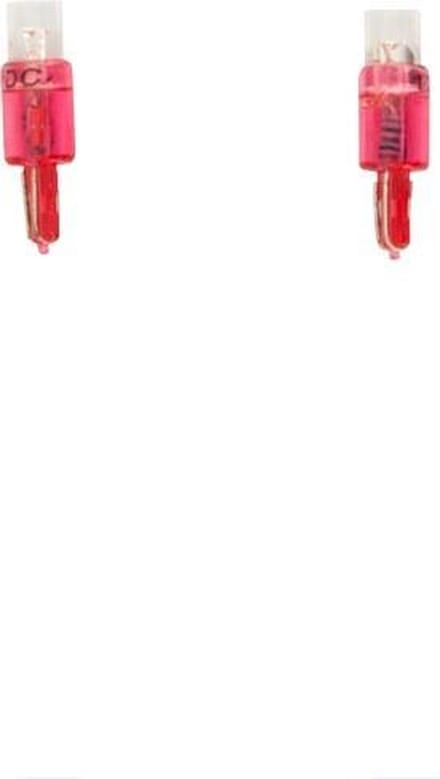 AutoStyle T-5 LED Instrument Lampen 12V Rood, set à 2 stuks