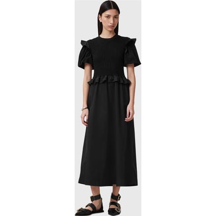AllSaints Ode Dress Black Taglia: 2 | Abiti Midi Outlet | Donna | Nero