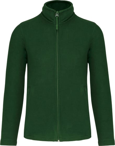 WK. Designed To Work Microfleece Vest Met Rits WK903 - Forest Green - M