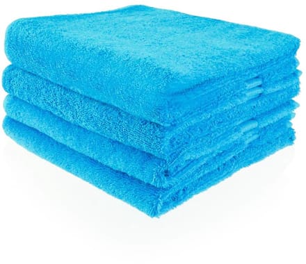 Douchelaken Turquoise 70x140cm (LET OP: bestellen per stuk)
