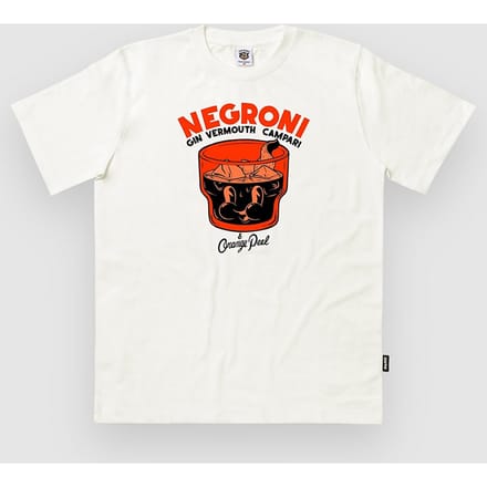 The Dudes Negroni Classic Standard T-Shirt wit