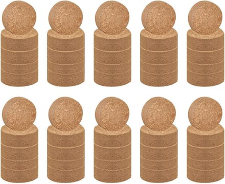 Potgrond Blokjes - Kokosvezel Starter - Planten Kweken - Gecomprimeerd Formaat - 30mm - Bruin