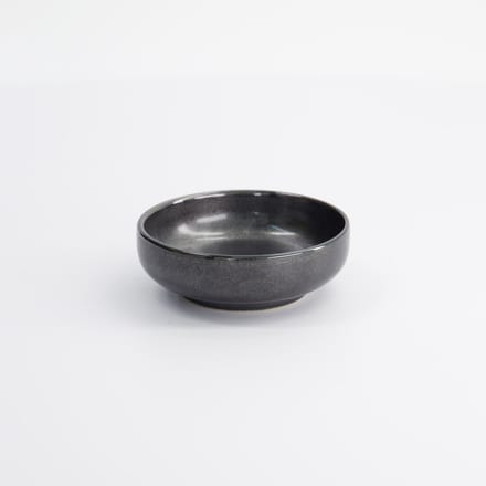 Tokyo Design Studio - Tetsu Kessho Matte Kom - Matzwart - Ø9 cm - Porselein