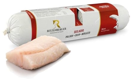 Ritzenberger Koolvis met kip en pompoen compleet | Duorollen 2x175g