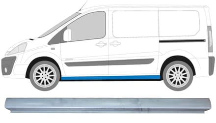 Reparatie dorpel voor Peugeot Expert 2007-2016 / Links