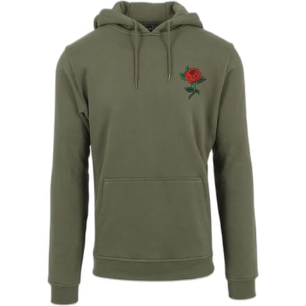 Mister Tee - Rose Hoodie/trui - S - Olijfgroen