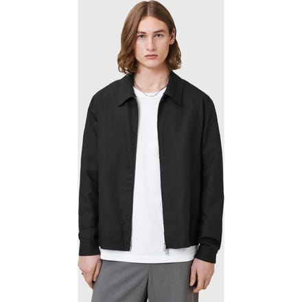 AllSaints Bradner Jacket Black Taglia: S | Giacche leggere Outlet | Uomo | Nero