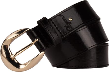 Legend Dames - Leren riem - Zwart - 80cm