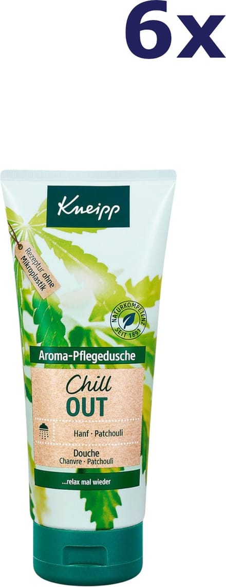 6x Kneipp douchegel chill out 200ML