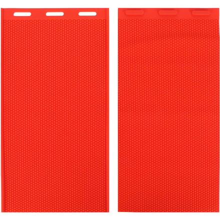 2 Stuks 5.4mm Bijenwas Plaat DIY Rubberen Wafelraam Basis Persvorm Bijenteelt Accessoire Rood red
