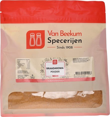Van Beekum Specerijen - Braadaroma Poeder - 1 KG (hersluitbare stazak)