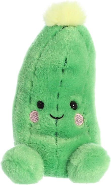 Aurora Palm Pals Komkommer Knuffel – 13 cm
