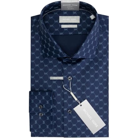 Slim fit overhemd Michael Kors MK Diamond