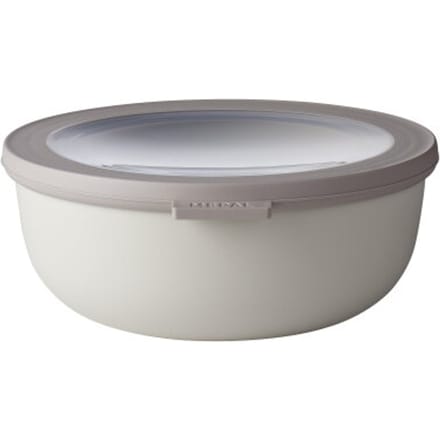 Mepal - Multikom Cirqula vershouddoos - 1250 ml - Rond - Nordic white