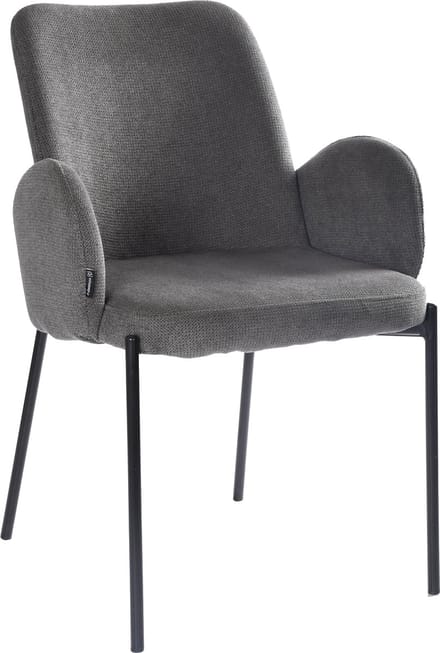 ExitoDesign GUSTO - Eetkamerstoel - Ciemny Szary - Tapijt - Ergonomisch Ontwerp