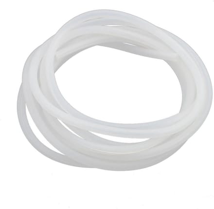 Flexibele Hoge Temperatuur Siliconen Slang 2mm x 4mm Transparant per Meter