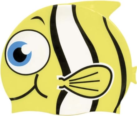 Beco kinder badmuts Siliconen - Dierenmotief - Geel