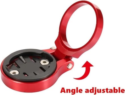Qatrixx GPS Stem Mount - Fiets Houder - Garmin Edge Gps Houder - Rood