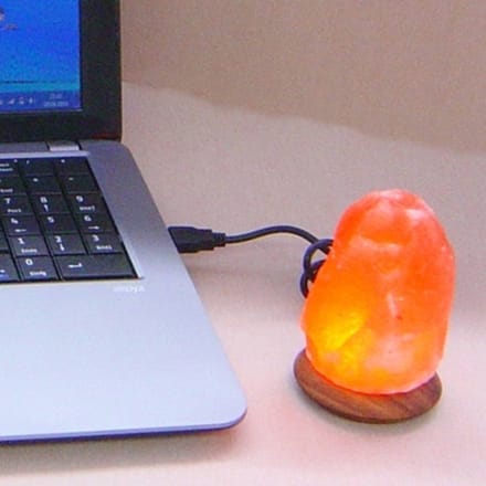 Wagner Life LED zoutlamp Compus met USB voor computer&Laptop