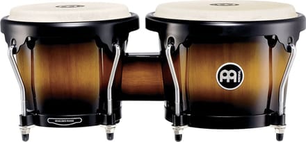 Meinl HB100VSB Headliner Series Wood Bongos Vintage Sunburst bongos