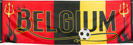 Polyester banner Belgium.