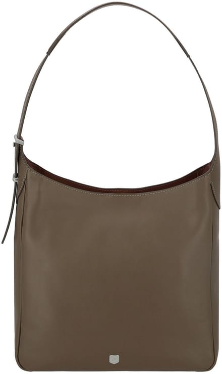 FOSSIL schoudertas Dillon Hobo Bag Smoke bruine