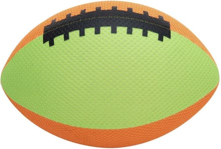 Rugbybal 40 cm Groen - oranje