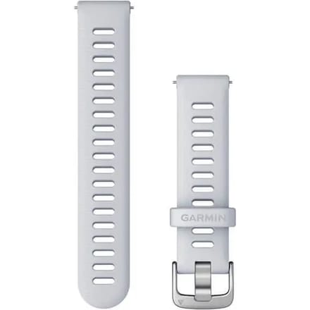 Horloge band met snelsluiting en zilveren gesp Garmin 18 mm