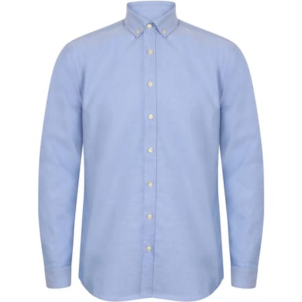 Shirt met lange mouwen Henbury Classic Fit