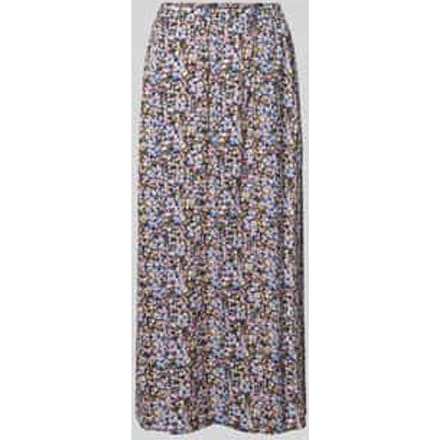 Uitlopende maxirok van pure viscose model 'EASY JOY'