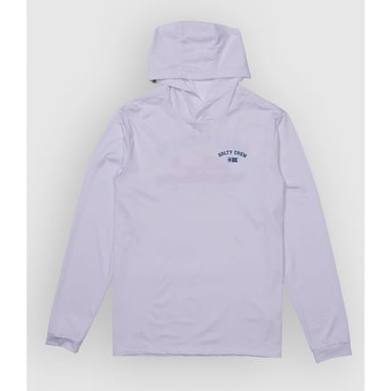 Salty Crew Overnight Hood Sunshirt Longsleeve Lycra wit
