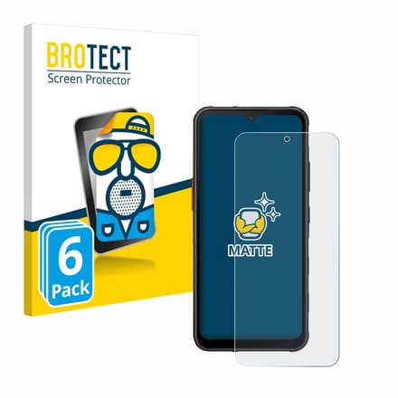 BROTECT - Screenprotector voor Samsung Galaxy XCover 7 / 7 Pro - Folie Beschermfolie matte 6 Stuks