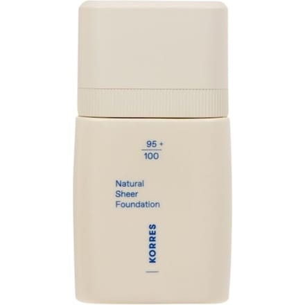 Korres Foundation Natural Sheer Dames 30 ml