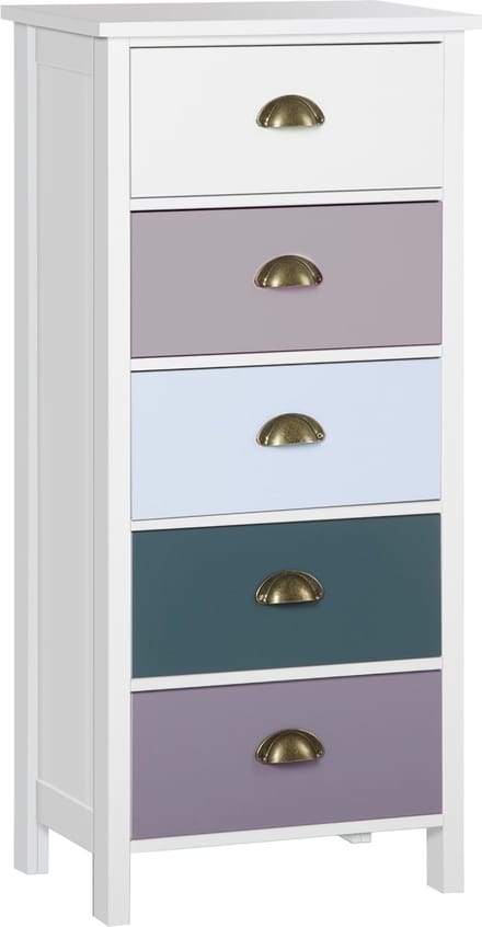 HOMCOM-Ladekast-MDF-45x30x95,4cm-Multicolor