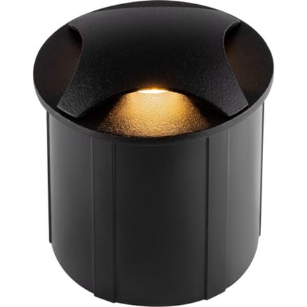Maytoni Outdoor - Inbouwspot Biscotti - Zwart - Ø6,2