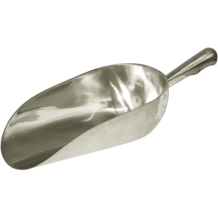 Rond aluminium maatschepje Kerbl