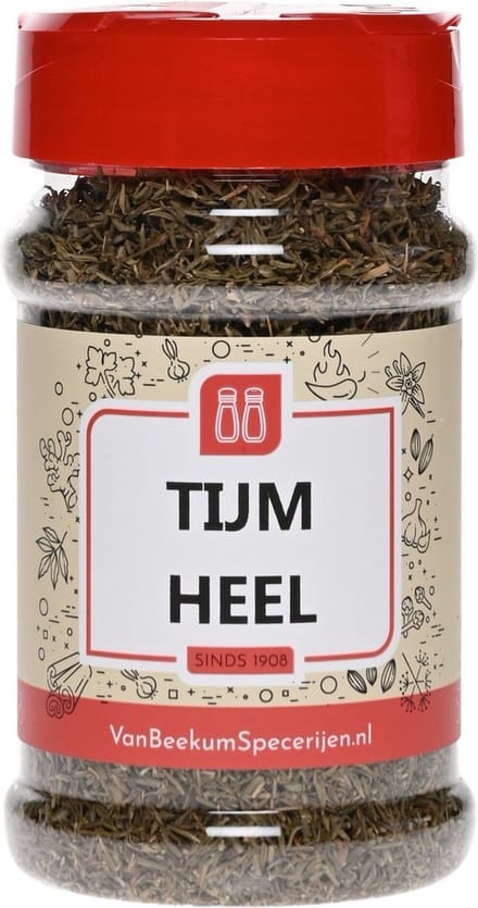 Van Beekum Specerijen - Tijm Heel - Strooibus 160 Gram