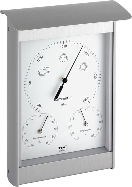 Analoge Buiten Weerstation met Barometer, Thermometer en Hygrometer