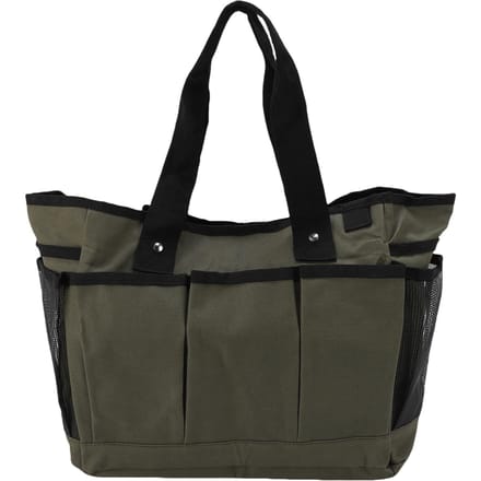 Sac à outils de jardin polyvalent double couche 600D Oxford sac de jardinage pour planter transplanter black