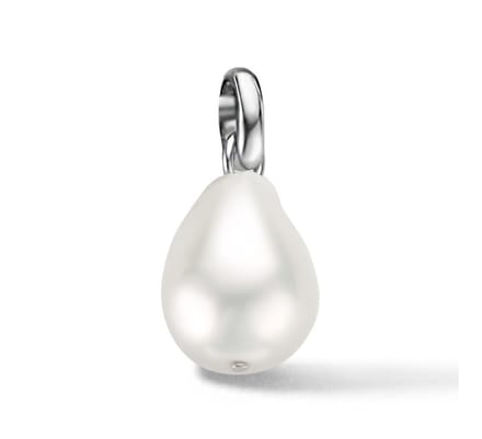 Zilver Gerhodineerde Hanger parel 1334425